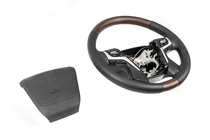 Toyota Land Cruiser 200 2007-2021 гг. Руль с подогревом (темное дерево) фото 8