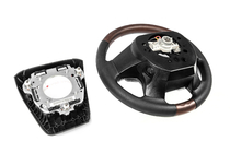 Toyota Land Cruiser 200 2007-2021 гг. Руль с подогревом (темное дерево) фото 11