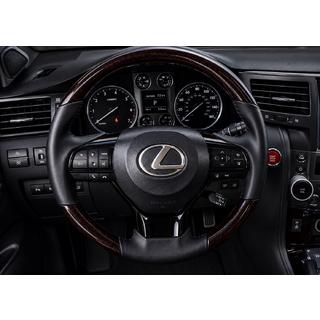 Руль в сборе (с подогревом, под дерево) Lexus LX570/450d 2008-2022 гг. фото 1