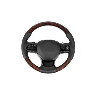 Руль в сборе (с подогревом, под дерево) Lexus LX570/450d 2008-2022 гг. фото 2