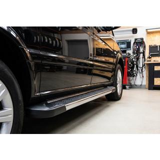 Боковые пороги RedLine V1 (2 шт., алюминий) Mercedes Vito W639 2004-2014 гг. фото 1