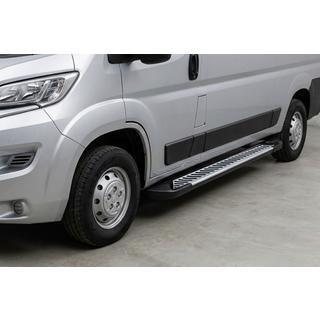 Боковые Подножки Line (2 шт., Алюминий) Citroen Jumper 2007-2025 гг. фото 1