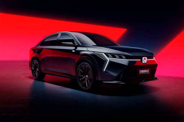 Обзор Honda e:NS2: Современный электрический кроссовер