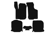 Audi A3 1996-2003 гг. Резиновые коврики Carsuit (HB, 3-дверный, черные) фото 1