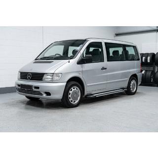 Боковые Подножки Rainbow (2 шт., Алюминий) Mercedes Vito W638 1996-2003 гг. фото 1