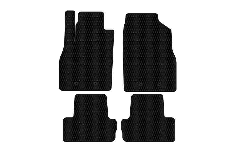 Chevrolet Volt 2010-2016 гг. Резиновые Коврики Carsuit (Черные) Image