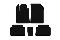 Citroen C-5 2001-2008 гг. Резиновые Коврики Carsuit (Черные) фото 1