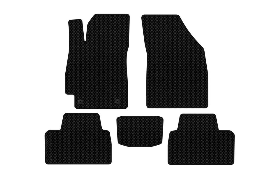 Daewoo Nubira 1997-1999 гг. Резиновые коврики Carsuit (SD, черные) Image