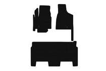 Dodge Grand Caravan V 2008-2020 гг. Резиновые Коврики Carsuit (2008-2020, 2 Ряда, 8-Местный/Комплектация SXT, Черные) фото 1