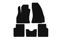 Fiat 500/500L 2013-2022 гг. Резиновые коврики Carsuit (для 500L, черные) фото 1