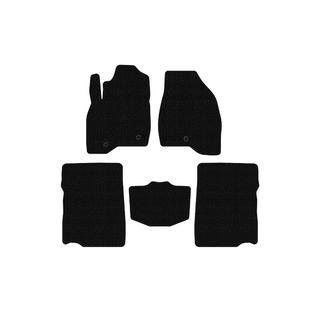 Резиновые коврики Carsuit (2017-2019, 2 ряд, 7-местный, черные) фото 1
