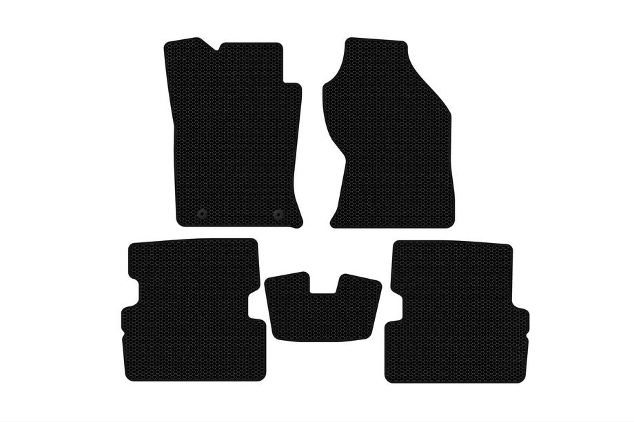 Ford Focus I 1998-2005 гг. Резиновые коврики Carsuit (2001-2005, SW, черные) Фото 1