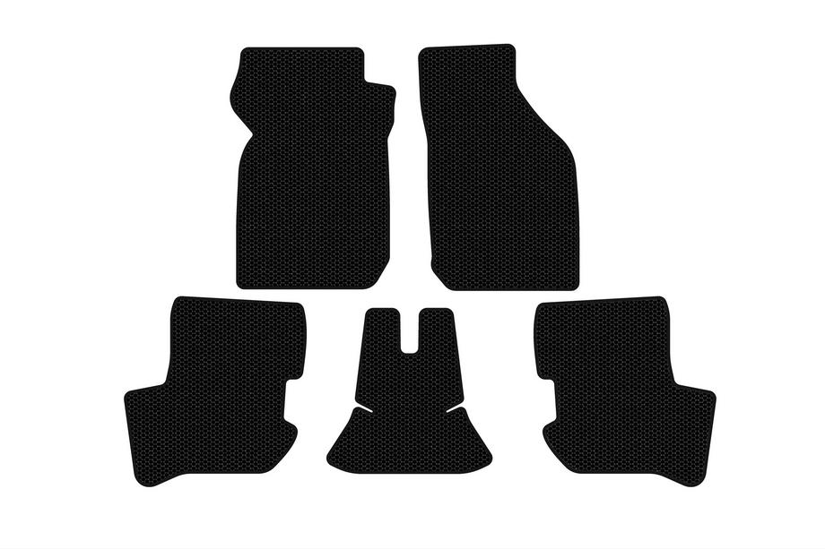 Ford Ka 1996-2008 гг. Резиновые Коврики Carsuit (HB, черные) Image