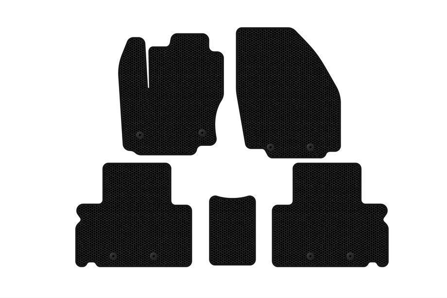 Ford S-Max 2007-2014 гг. Резиновые Коврики Carsuit (Черные) Image