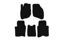 Honda City 2002-2008 гг. Резиновые коврики Carsuit (SD, черные) фото 1