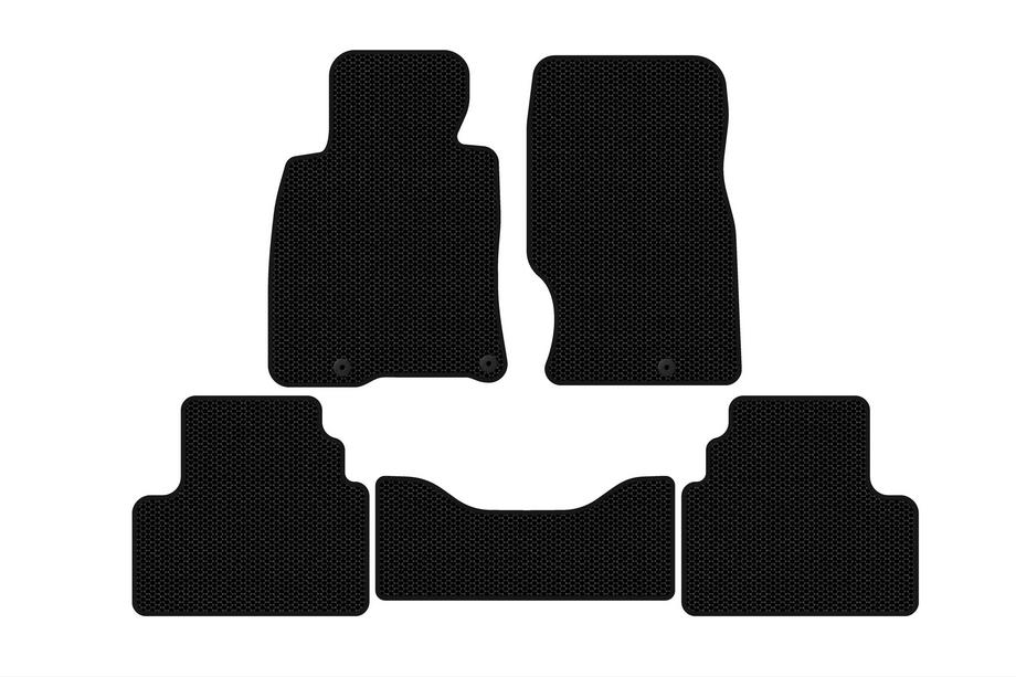 Infiniti G25/G35/37 (V36/CV36) 2006-2015 гг. Резиновые коврики Carsuit (G25-G35, SD, черные) Image