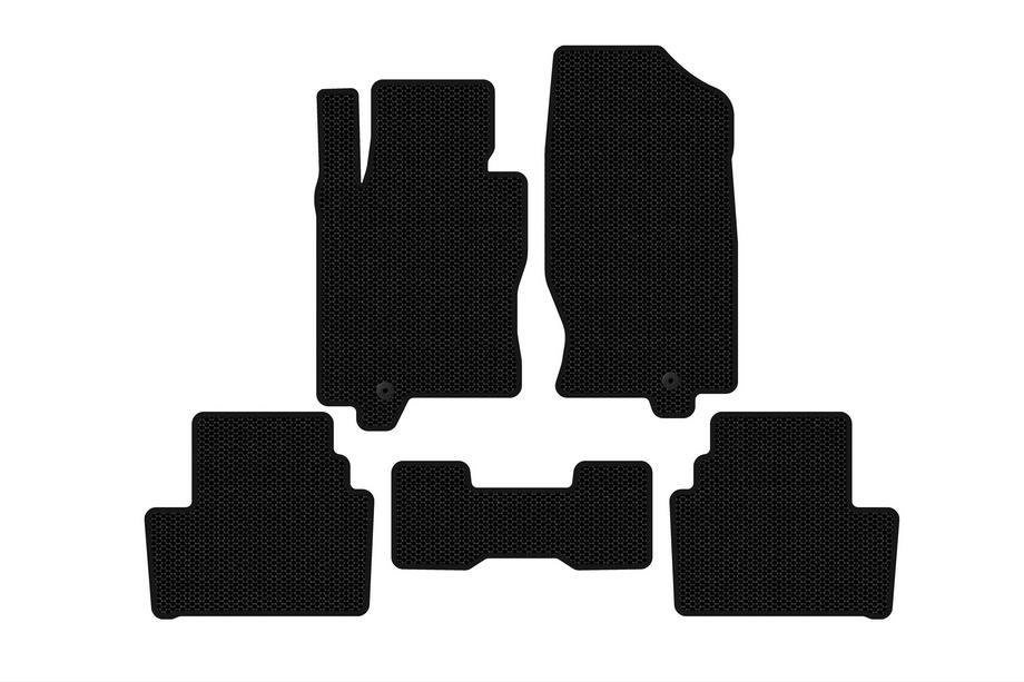 Infiniti G25/G35/37 (V36/CV36) 2006-2015 гг. Резиновые Коврики Carsuit (G35 S, Купе, Черные) Фото 1