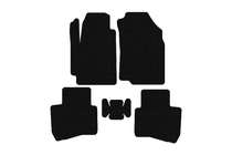 JAC S2 2014-2020 гг. Резиновые Коврики Carsuit (Черные) фото 1