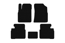 Kia Magentis 2000-2005 гг. Резиновые Коврики Carsuit (Черные) фото 1
