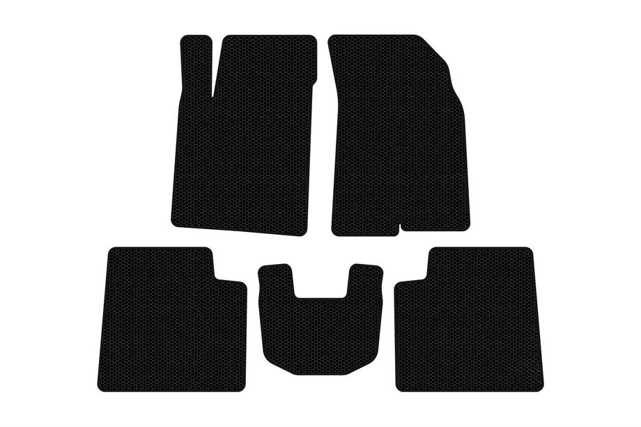 Kia Opirus 2003-2010 гг. Резиновые Коврики Carsuit (Черные) Image