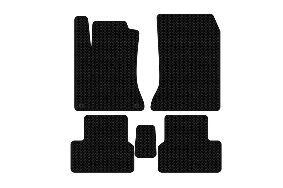 Mercedes B-class W246 2011-2018 гг. Резиновые Коврики Carsuit (2011-2014, Черные) Image