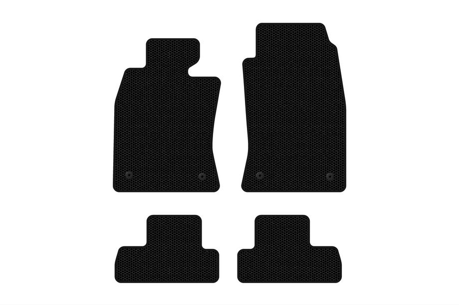 Mini Cooper R50/52/53 2000-2006 гг. Резиновые коврики Carsuit (для R50, черные) Фото 1
