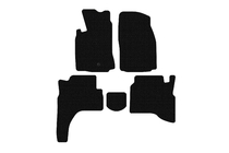 Mitsubishi Pajero Sport 1996-2007 гг. Резиновые Коврики Carsuit (Черные) фото 1