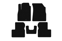 Nissan Micra K13 2011-2016 гг. Резиновые Коврики Carsuit (Черные) фото 1