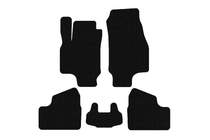 Opel Astra G classic 1998-2012 гг. Резиновые коврики Carsuit (SD, черные) фото 1