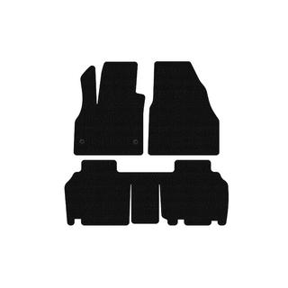 Резиновые коврики Carsuit (2 ряда, 5-дверный/7-местный, черные) Renault Kangoo 2008–2020 гг. фото 1