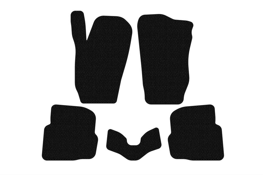 Seat Cordoba 2000-2009 гг. Резиновые коврики Carsuit (SD, черные) Image
