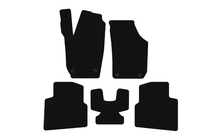 Skoda Roomster 2006-2015 гг. Резиновые Коврики Carsuit (Черные) фото 1