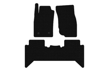 Toyota Hilux 2006-2015 гг. Резиновые Коврики Carsuit V2 (Черные) фото 1