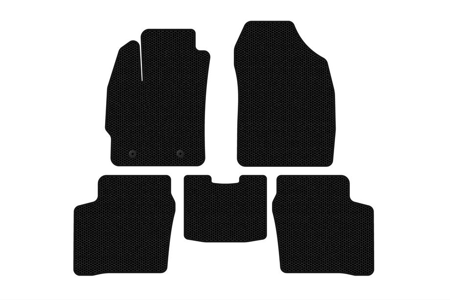 Toyota Prius 2003-2009 гг. Резиновые коврики Carsuit (LB, черные) Image