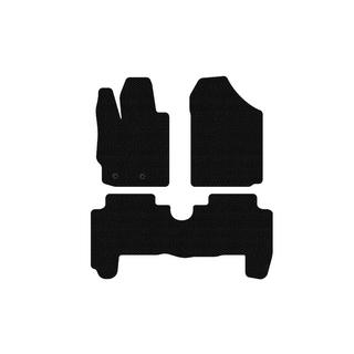 Резиновые коврики Carsuit (HB, 5-дверный, черные) Toyota Yaris 2006-2011 гг. фото 1