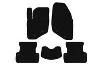 Volvo S60 2000-2009 гг. Резиновые коврики Carsuit (SD, черные) фото 1