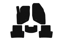 Volvo XC70 2000-2007 гг. Резиновые Коврики Carsuit (Черные) фото 1