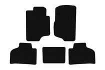 Chevrolet Silverado 2007-2013 гг. Резиновые Коврики Carsuit (Черные) фото 1