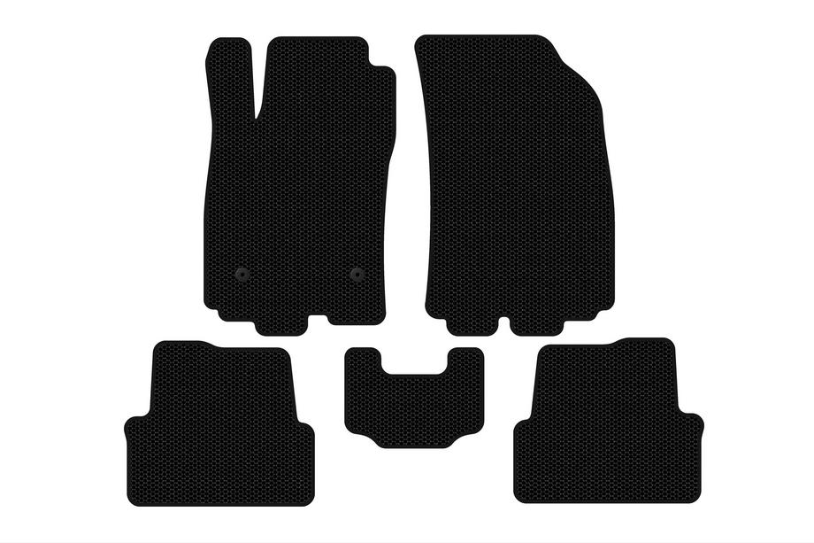 Chevrolet Sonic 2011-2022 гг. Резиновые Коврики Carsuit (HB, черные) Image