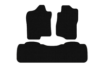 Chevrolet Suburban 2007-2014 гг. Резиновые Коврики Carsuit (Черные) фото 1