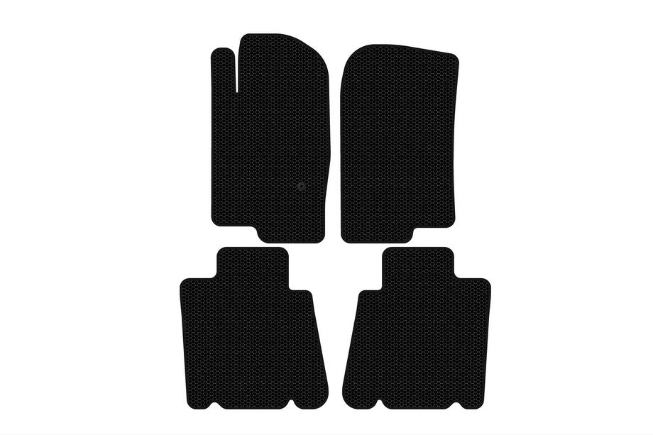 Ford Explorer 2001-2005 гг. Резиновые коврики Carsuit (2 ряда, черные) Image
