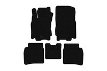 Nissan Note 2004-2012 гг. Резиновые Коврики Carsuit (Черные) фото 1