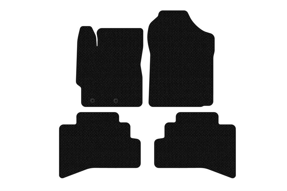 Toyota Prius C 2012-2019 гг. Резиновые Коврики Carsuit (Черные) Фото 1