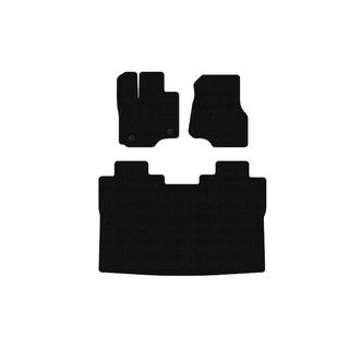 Резиновые Коврики Carsuit (Raptor, Черные) Ford F-150 2014-2021 гг. фото 1