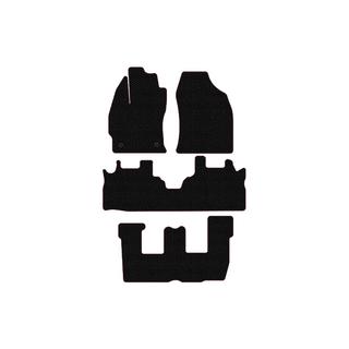 Резиновые коврики Carsuit (3 ряда, черные) фото 1