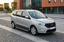 Renault Lodgy 2013-2022 гг. Боковые Подножки Fullmond (2 шт, алюминий) фото 1