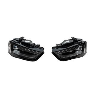 Передние фары Full LED (2012-2015, Xenon на LED, 2 шт) Audi A4 B8 2007-2015 гг. фото 1