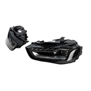 Передние фары Full LED (2012-2015, Xenon на LED, 2 шт) Audi A4 B8 2007-2015 гг. фото 2
