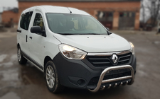 Renault Lodgy 2013-2022 гг. Кенгурятник WT003 (нержавейка) фото 4