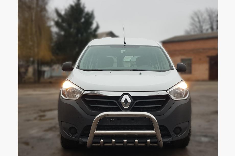 Renault Lodgy 2013-2022 гг. Кенгурятник WT003 (нержавейка) Image